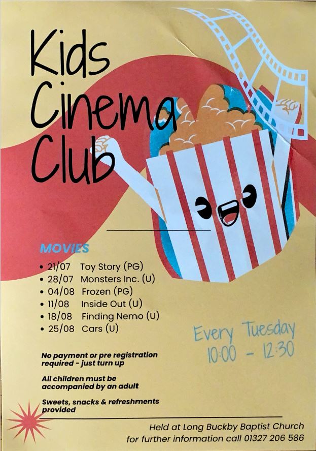 Kids cinema club 2026