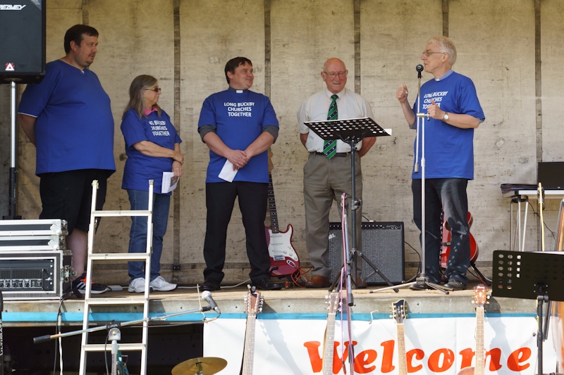 Churches together ministers opening Buckby Feast