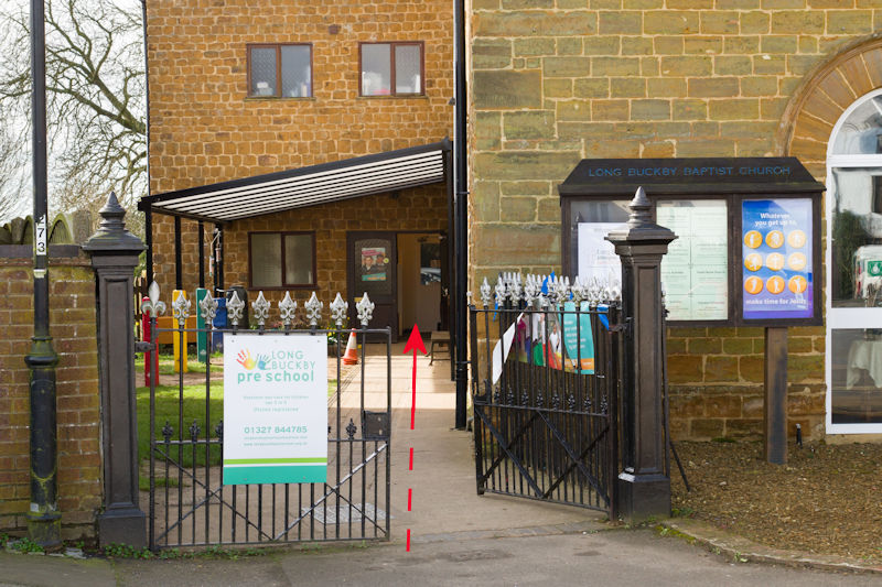 buckby baptist side entrance