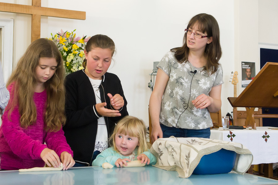 Childrens Talk with dough-1